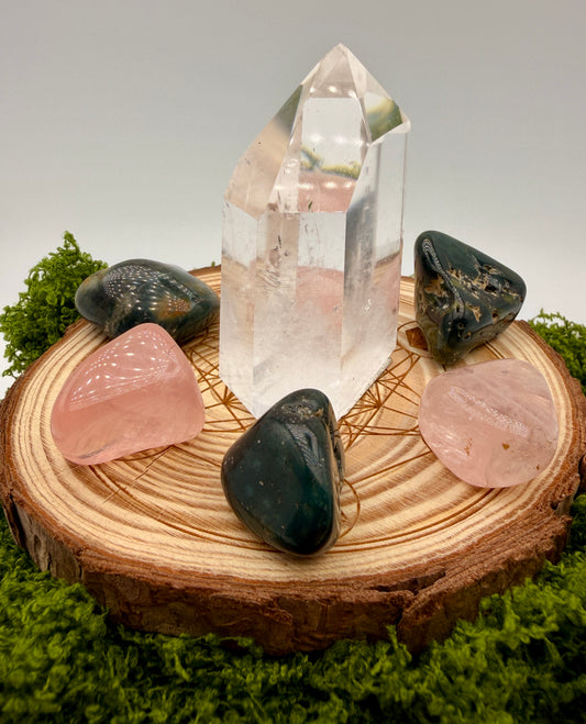 Crystal Grid : The Glow of Becoming Grid