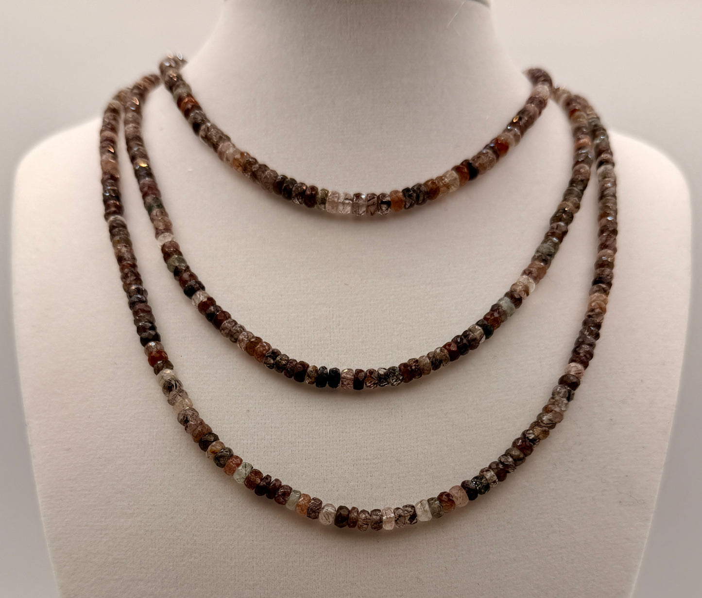 Rainbow Rutile Quartz Necklaces