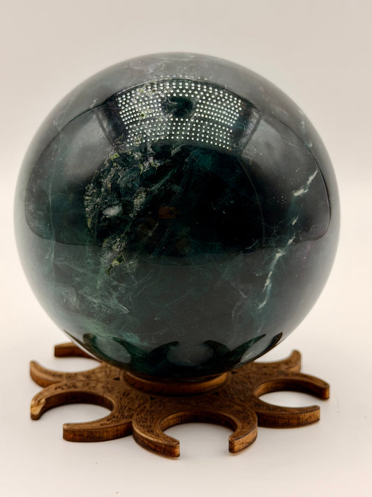 Rainbow Fluorite Orbs