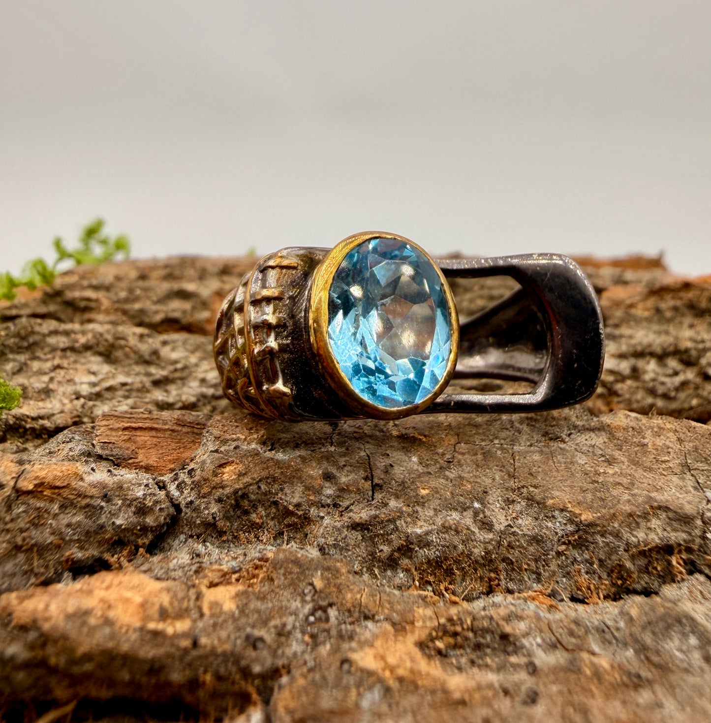 Blue Topaz Ring