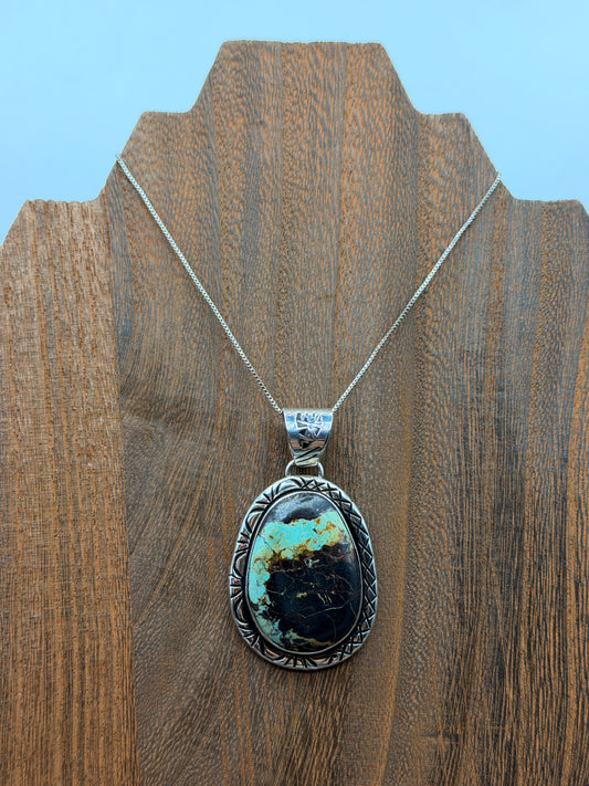 Blackjack Turquoise Pendant