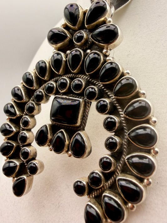 Black Onyx Naja Pendant