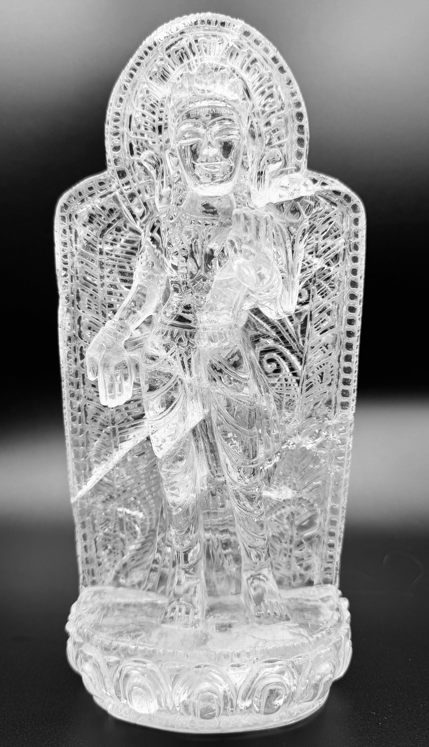 Himalayan Crystal Clear Quartz Tara Altar