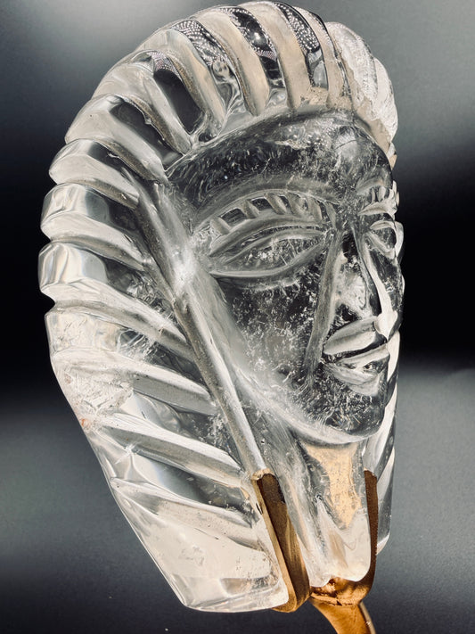 Brazilian Crystal Clear Quartz Egyptian Pharaoh