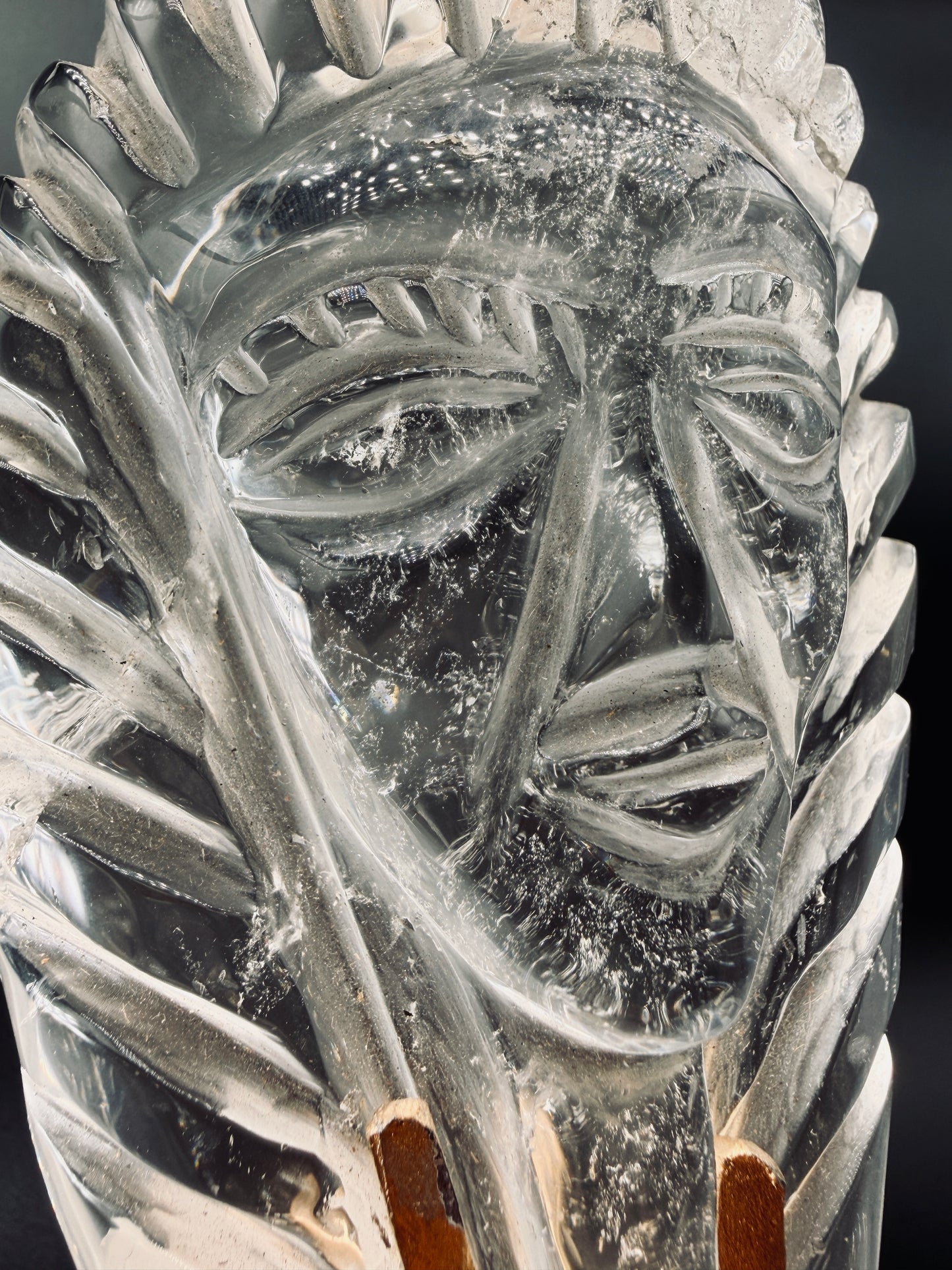 Brazilian Crystal Clear Quartz Egyptian Pharaoh