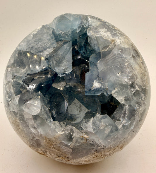 Natural Blue Celestite Crystal | Premium Celestine Geodes, Spheres & Free Forms from Madagascar