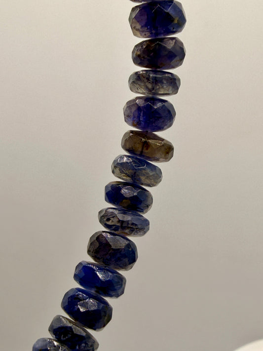 Iolite Gemstone Necklace