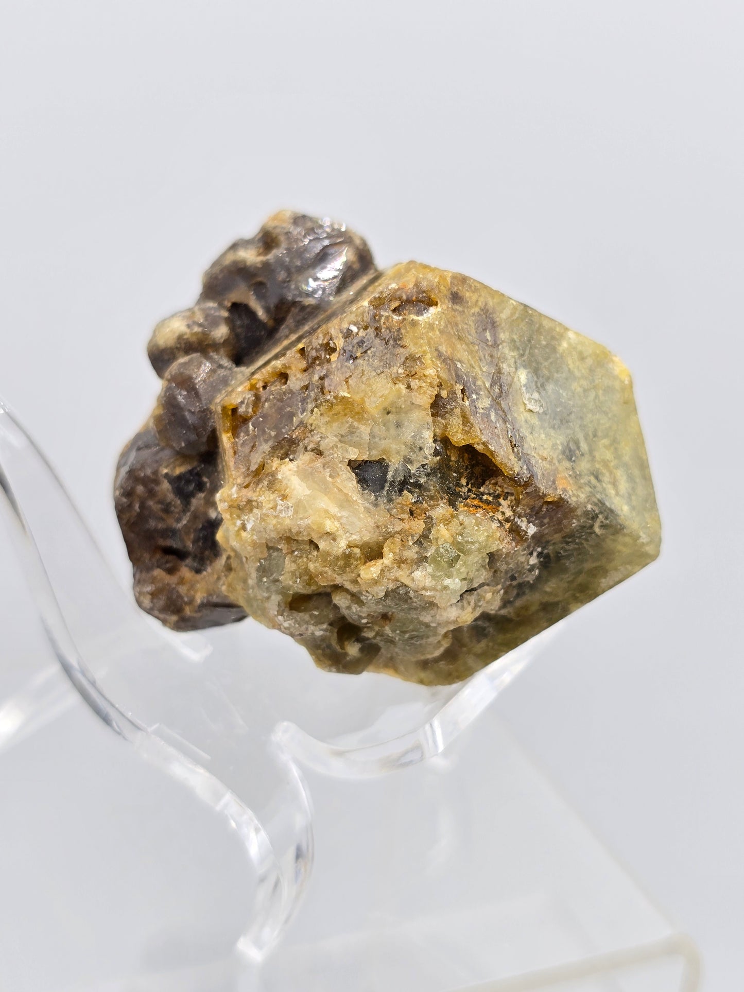 Green Garnet Dodecahedron Crystal Formations