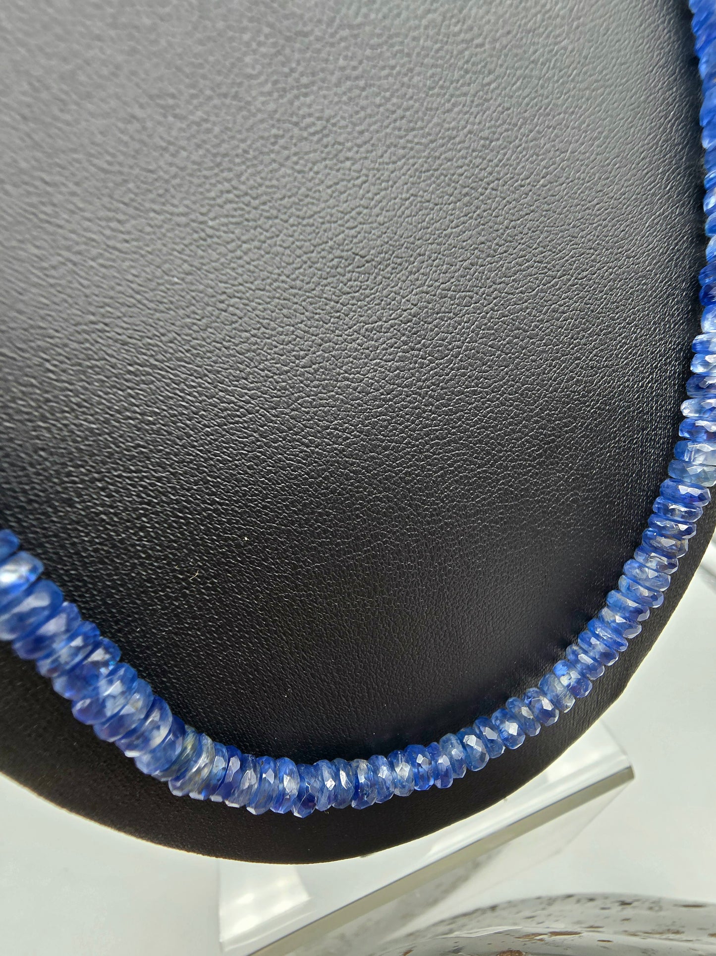 Kyanite Blue Faceted Necklace