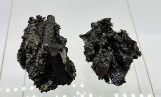 Goethite Pseudomorphs with Selenite crystals