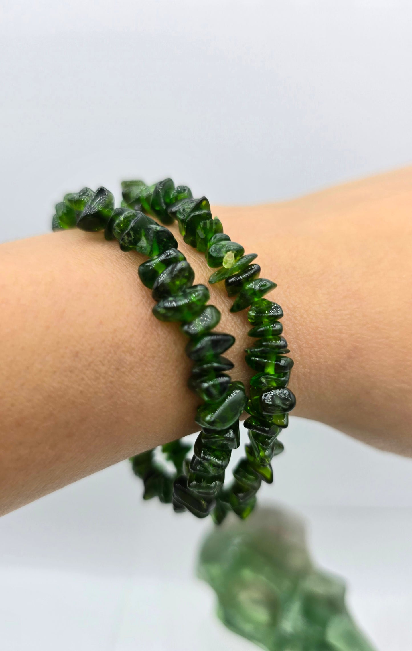 Chrome Diopside Bracelets