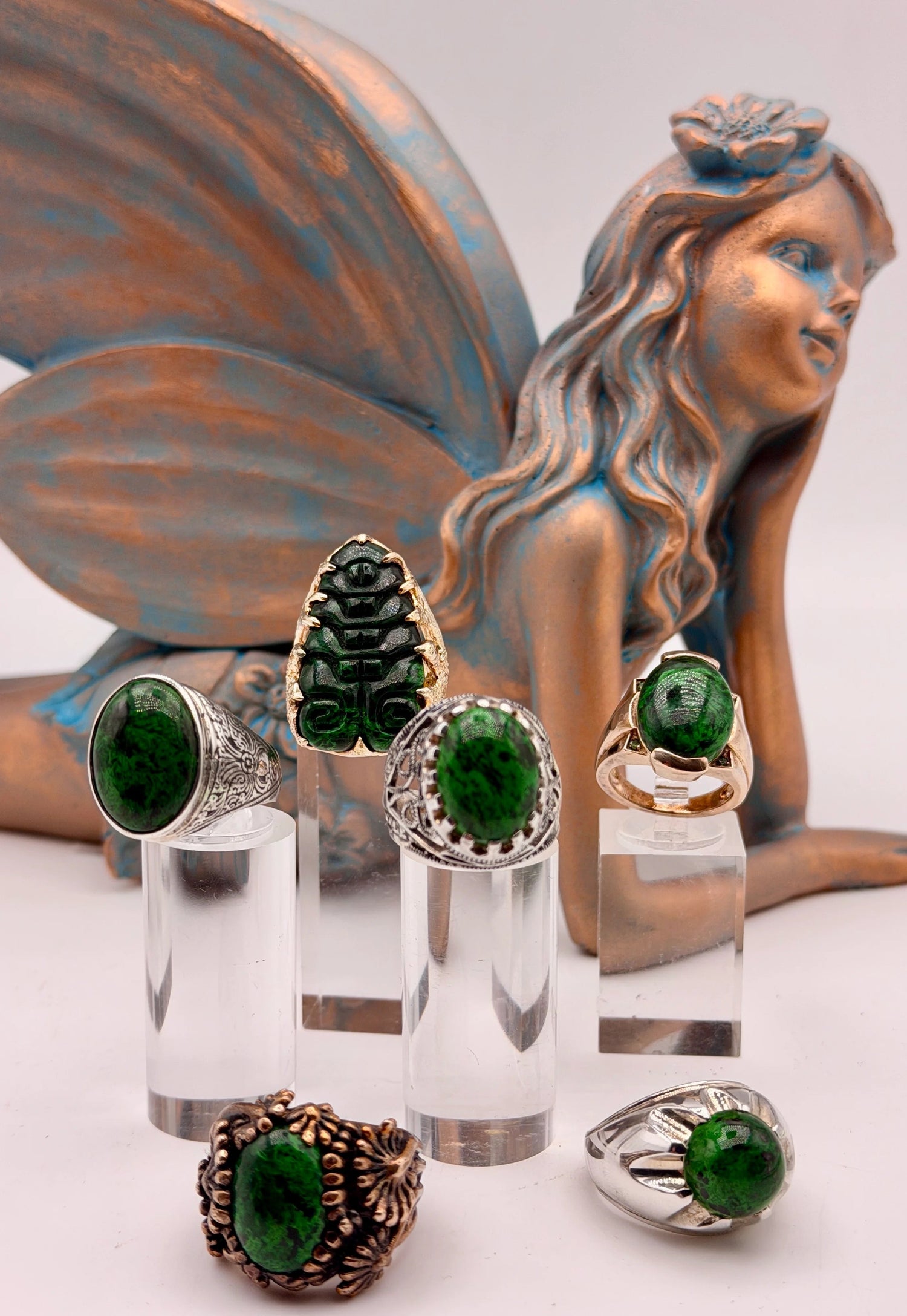 Premium gemstone statement ring