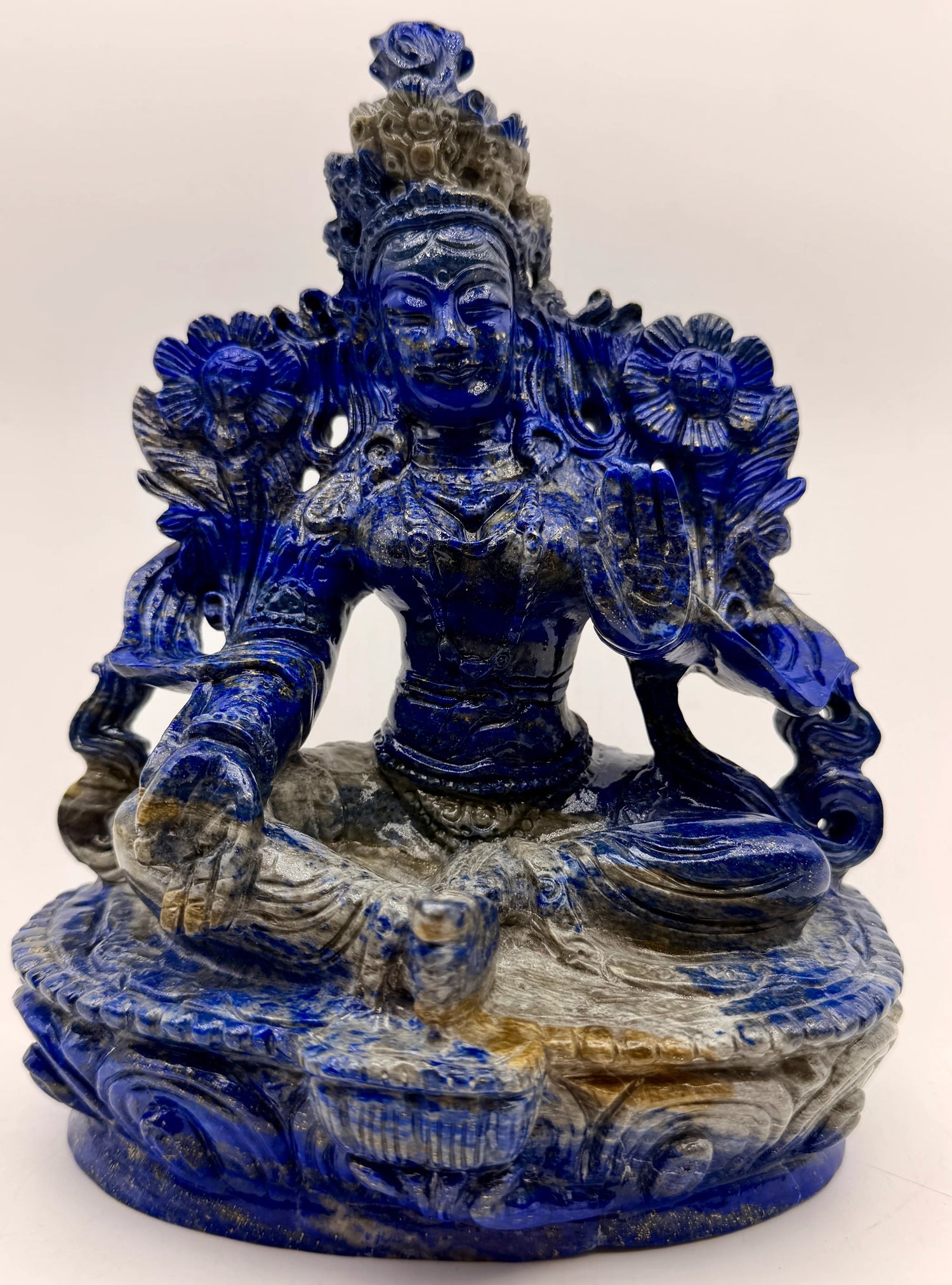 Hand-Carved Crystal Tara Statues & Altars