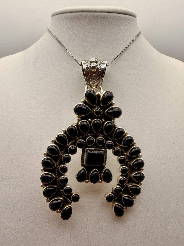 Black Onyx sterling silver Native American and Southwestern-style jewelry at Lifted Realm.