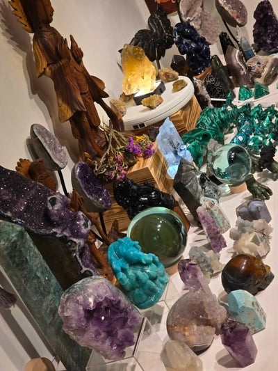 Crystals and Carvings