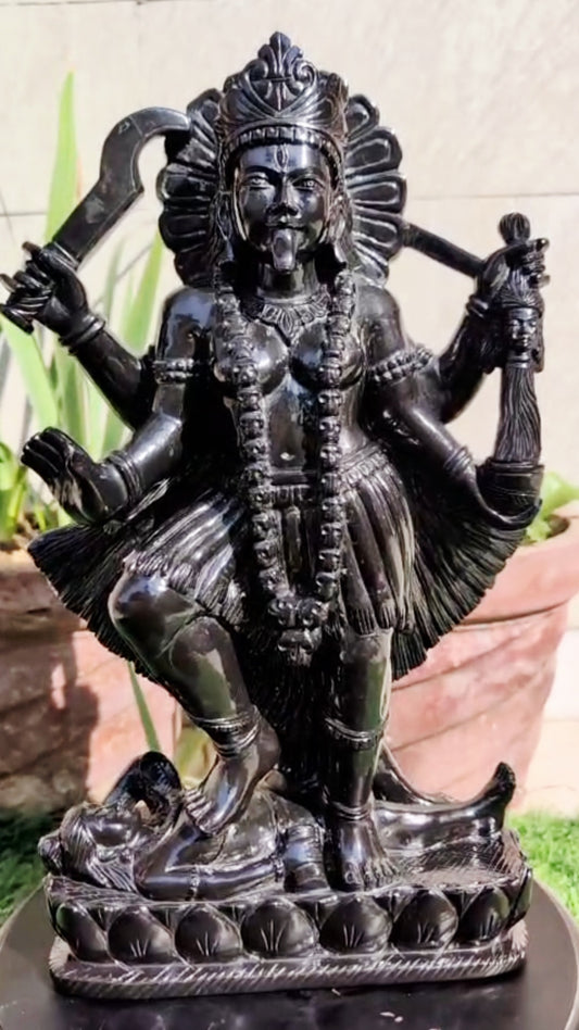 Black Agate Kali Altar
