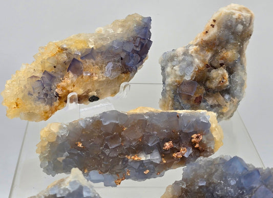 Blue & Purple Fluorite - Usa