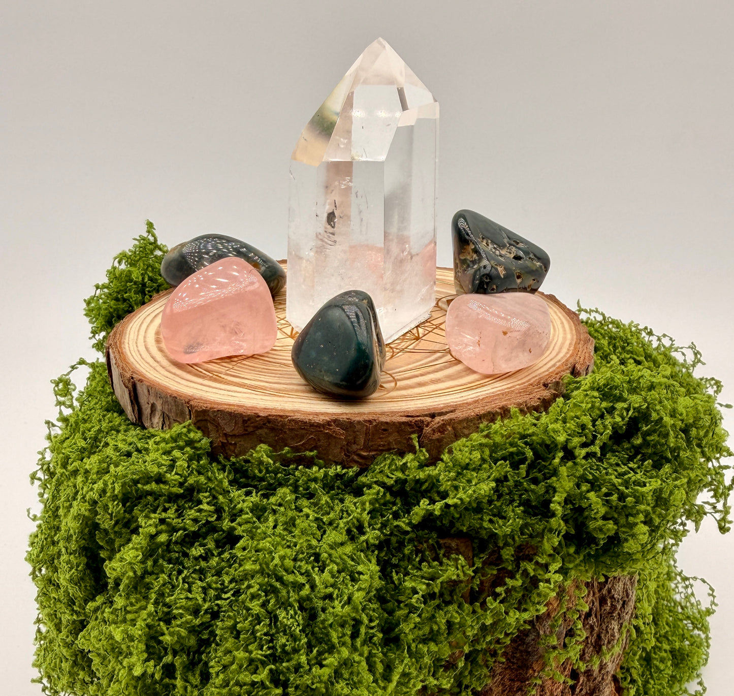 Crystal Grid : The Glow of Becoming Grid