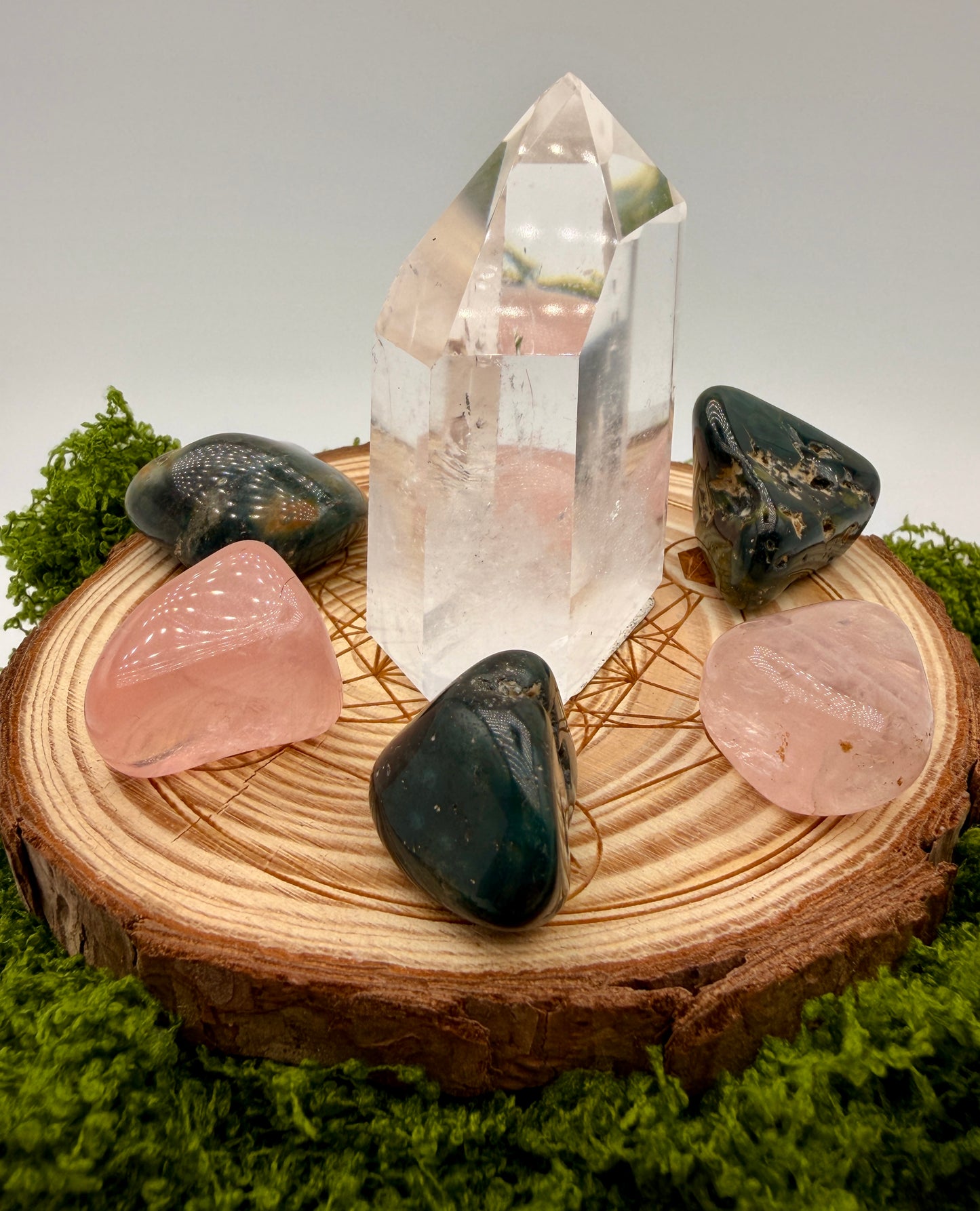 Crystal Grid : The Glow of Becoming Grid