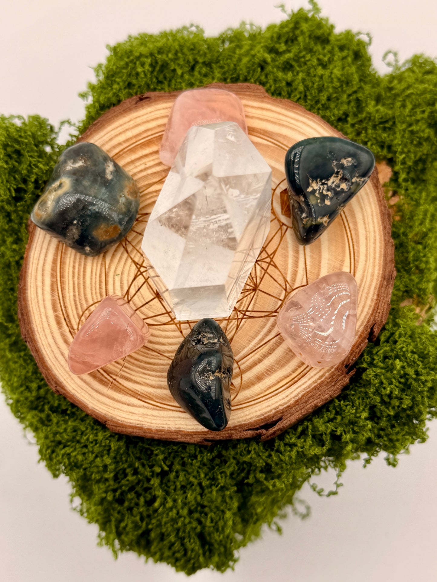 Crystal Grid : The Glow of Becoming Grid