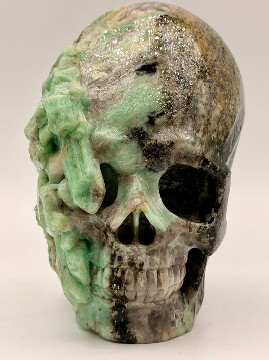 Emerald skull