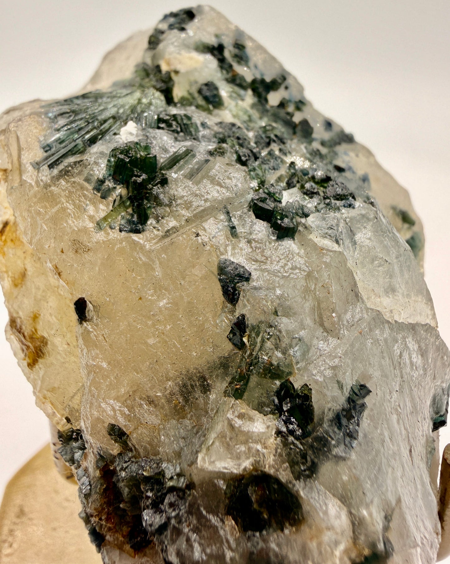 Tourmaline and Citrine