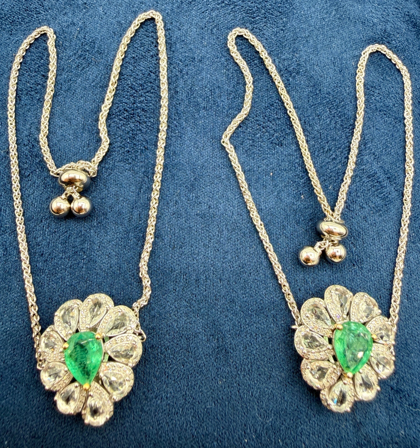 Emerald and Diamond Bracelets