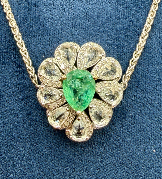 Emerald and Diamond Bracelets
