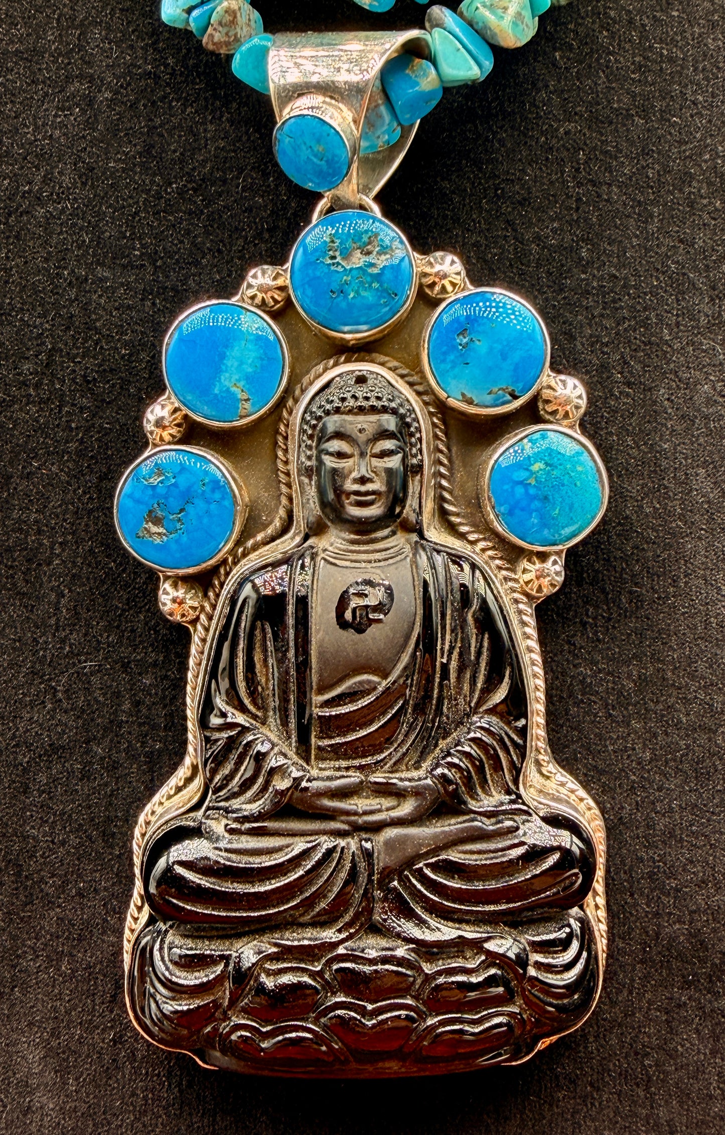 Ithaca peak Turquoise Pendants