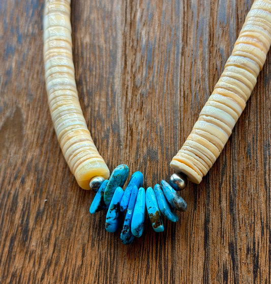 Royston Nv & Heishi Necklace
