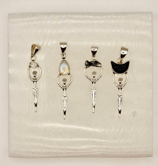 Gem & Goddess Pendants