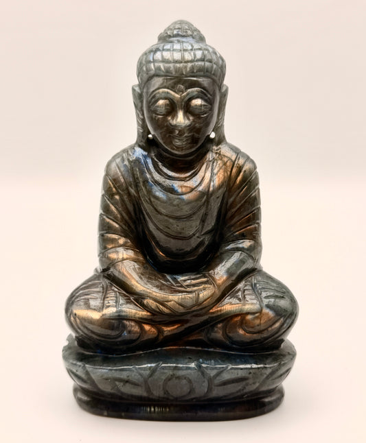 Labradorite Meditation Buddha Altar