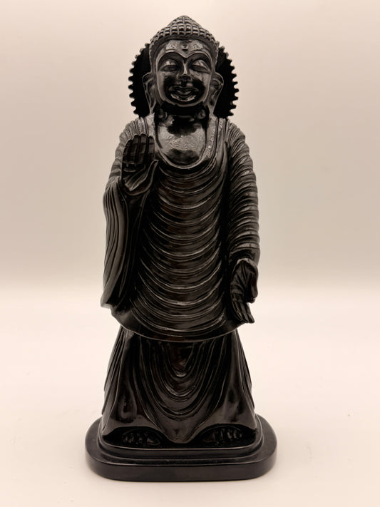 Black Tourmaline Buddha of Balance Altar