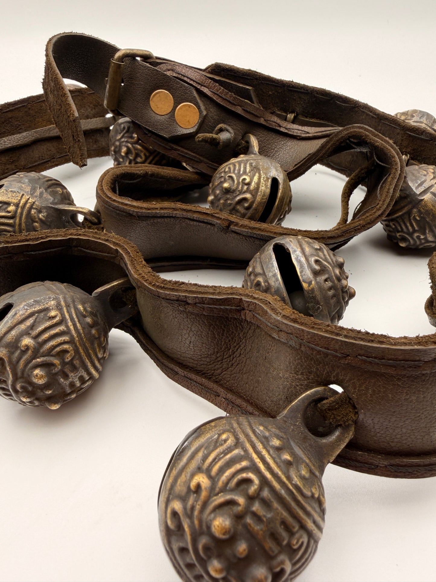 Tibetan Shaman Tiger Bell Belt