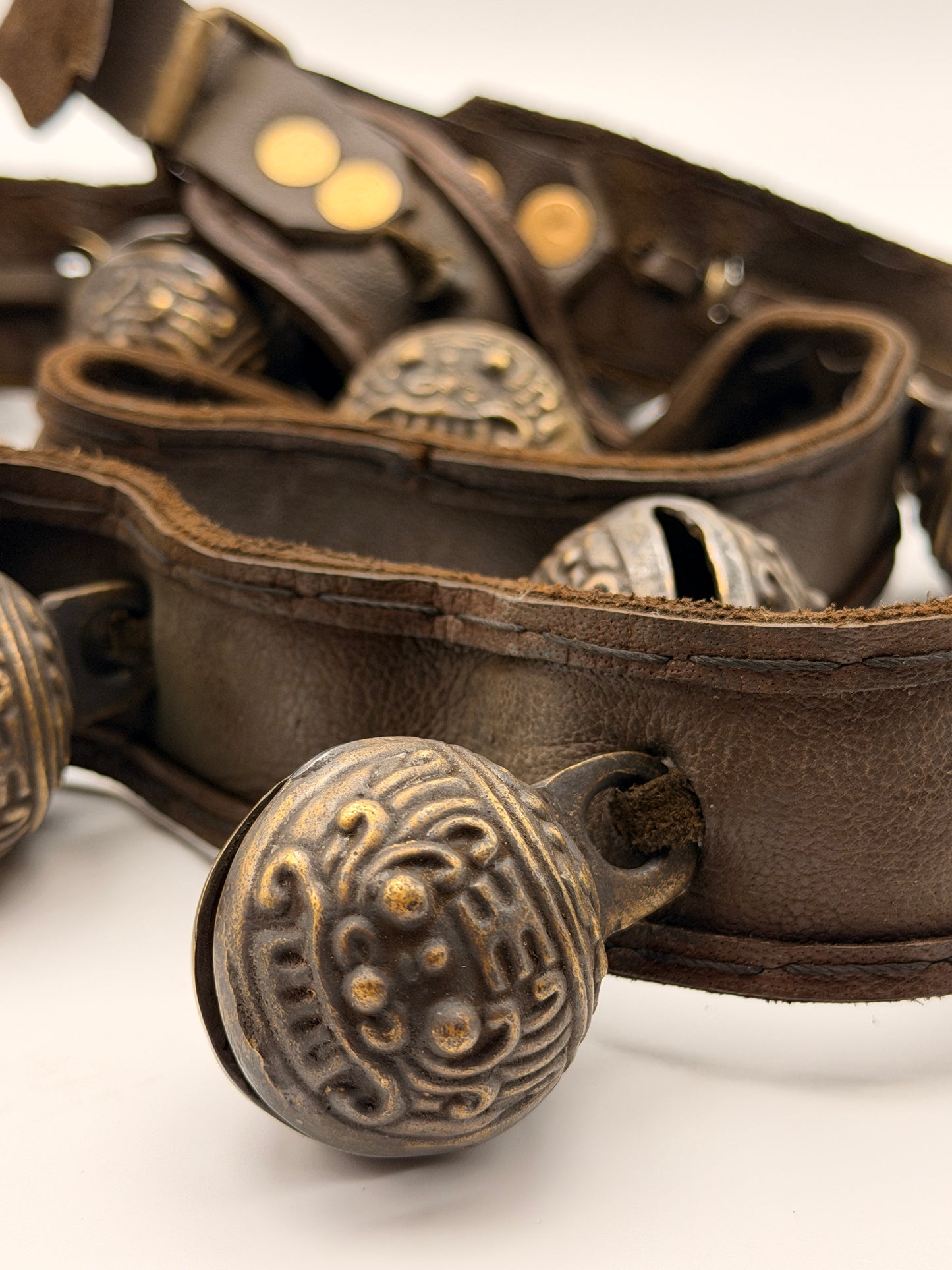 Tibetan Shaman Tiger Bell Belt