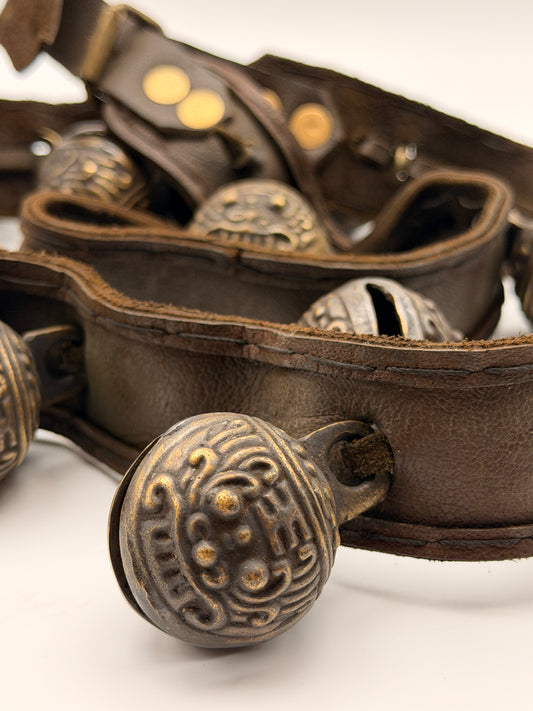 Tibetan Shaman Tiger Bell Belt