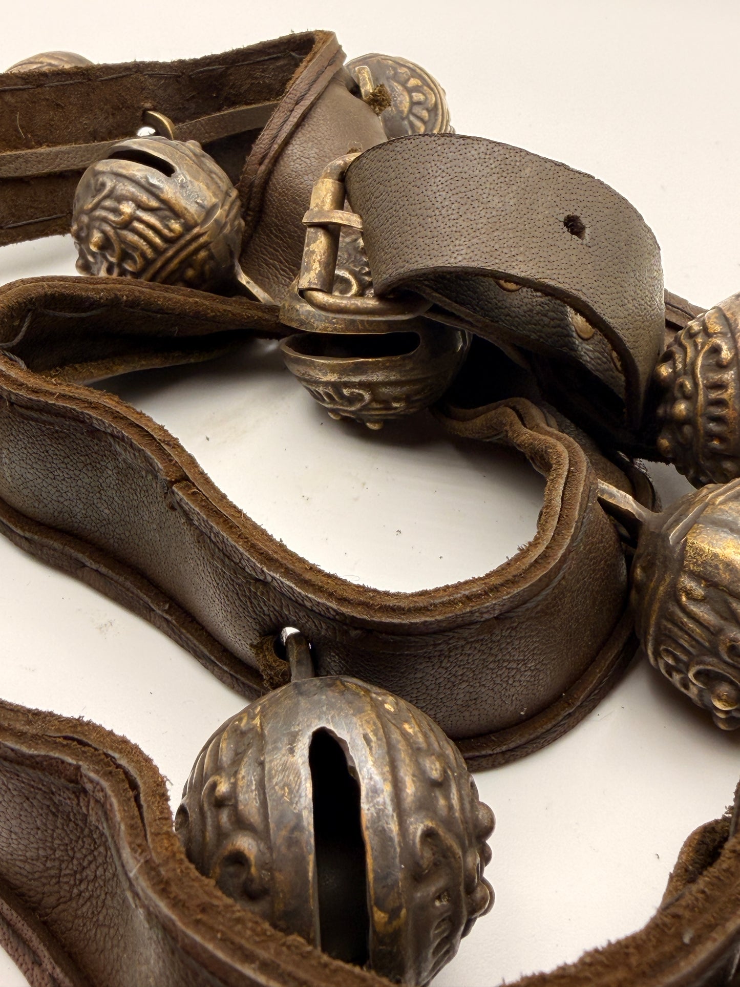 Tibetan Shaman Tiger Bell Belt