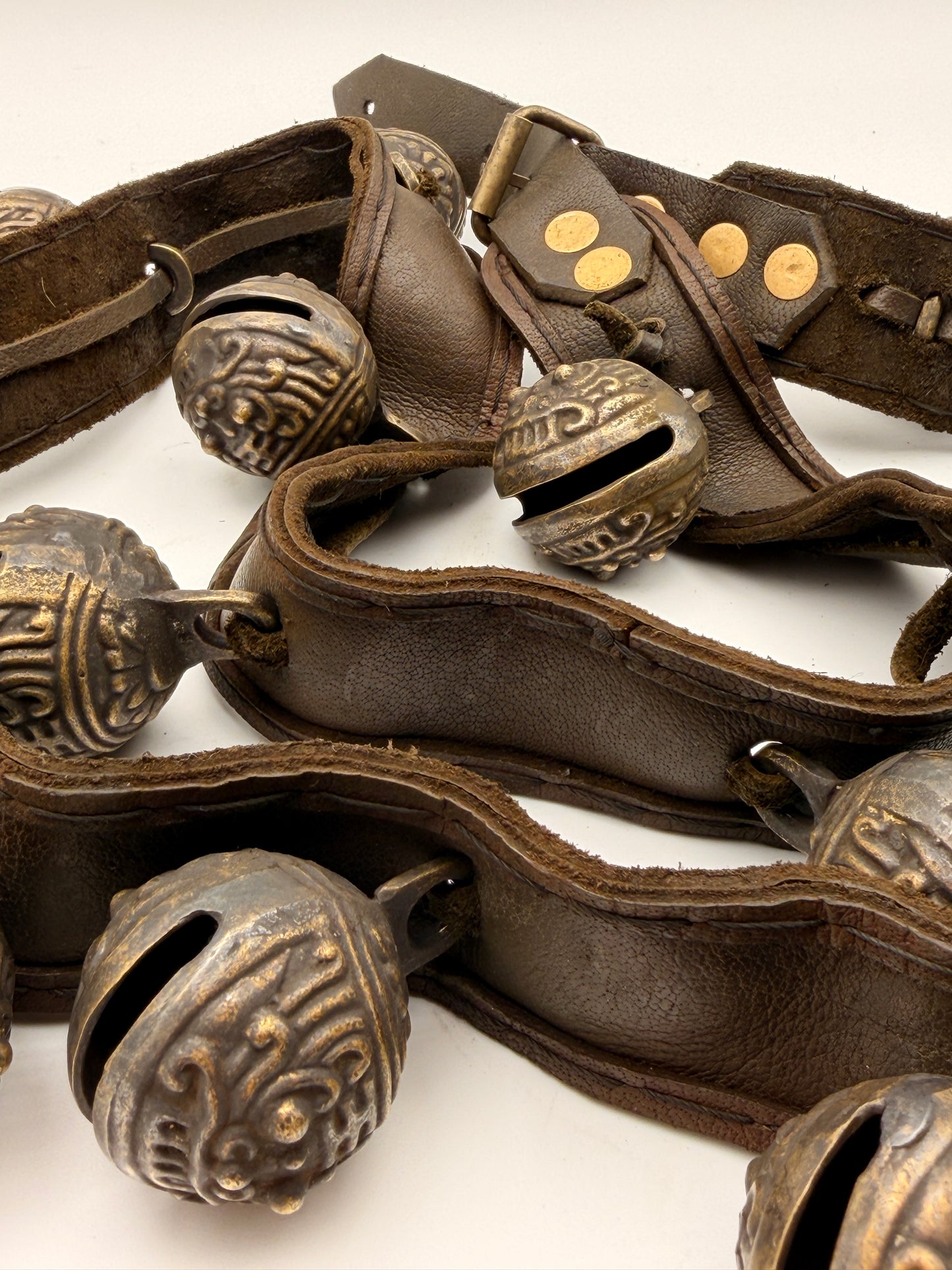 Tibetan Shaman Tiger Bell Belt