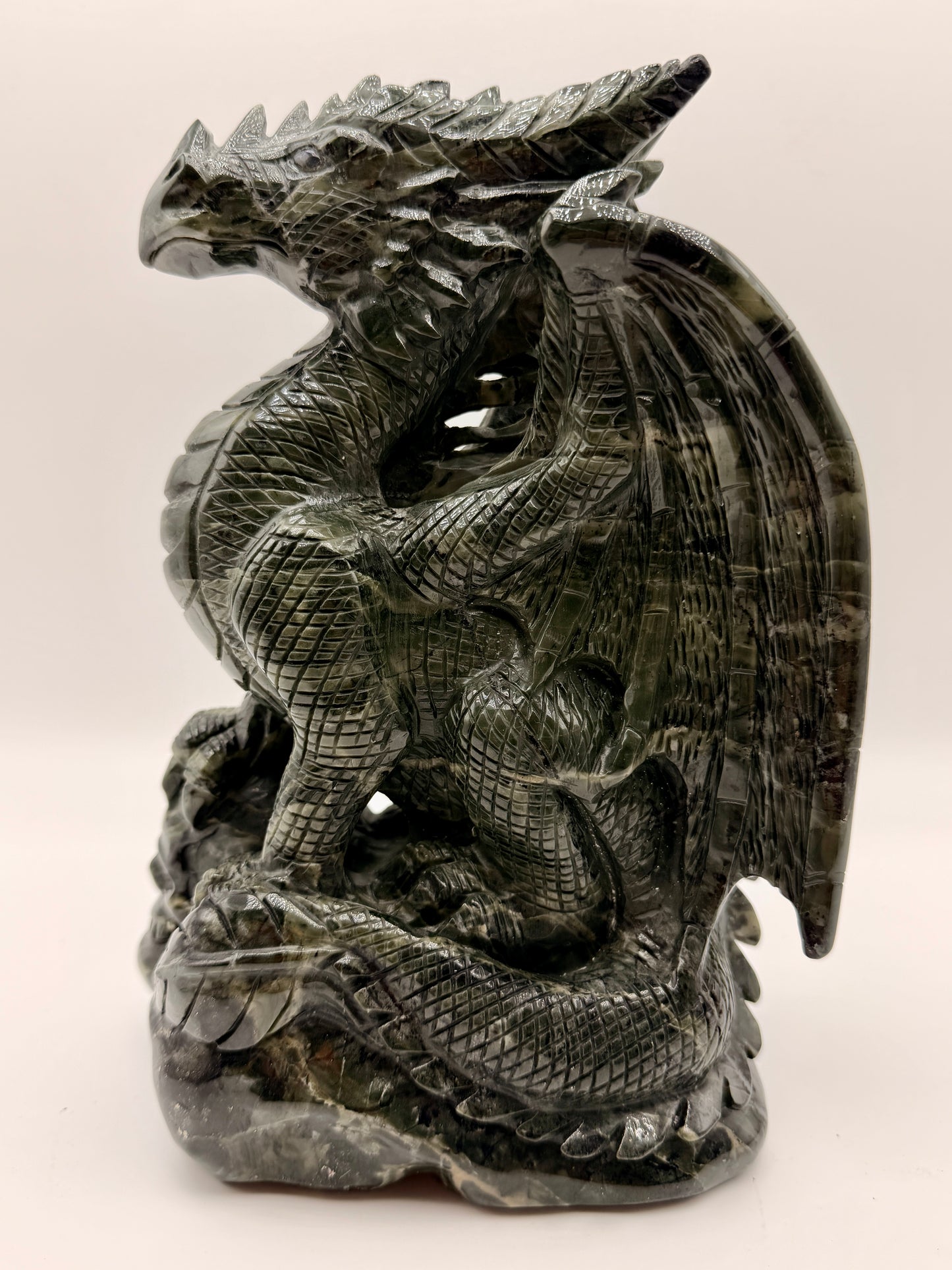 Dragon & Skull Statues