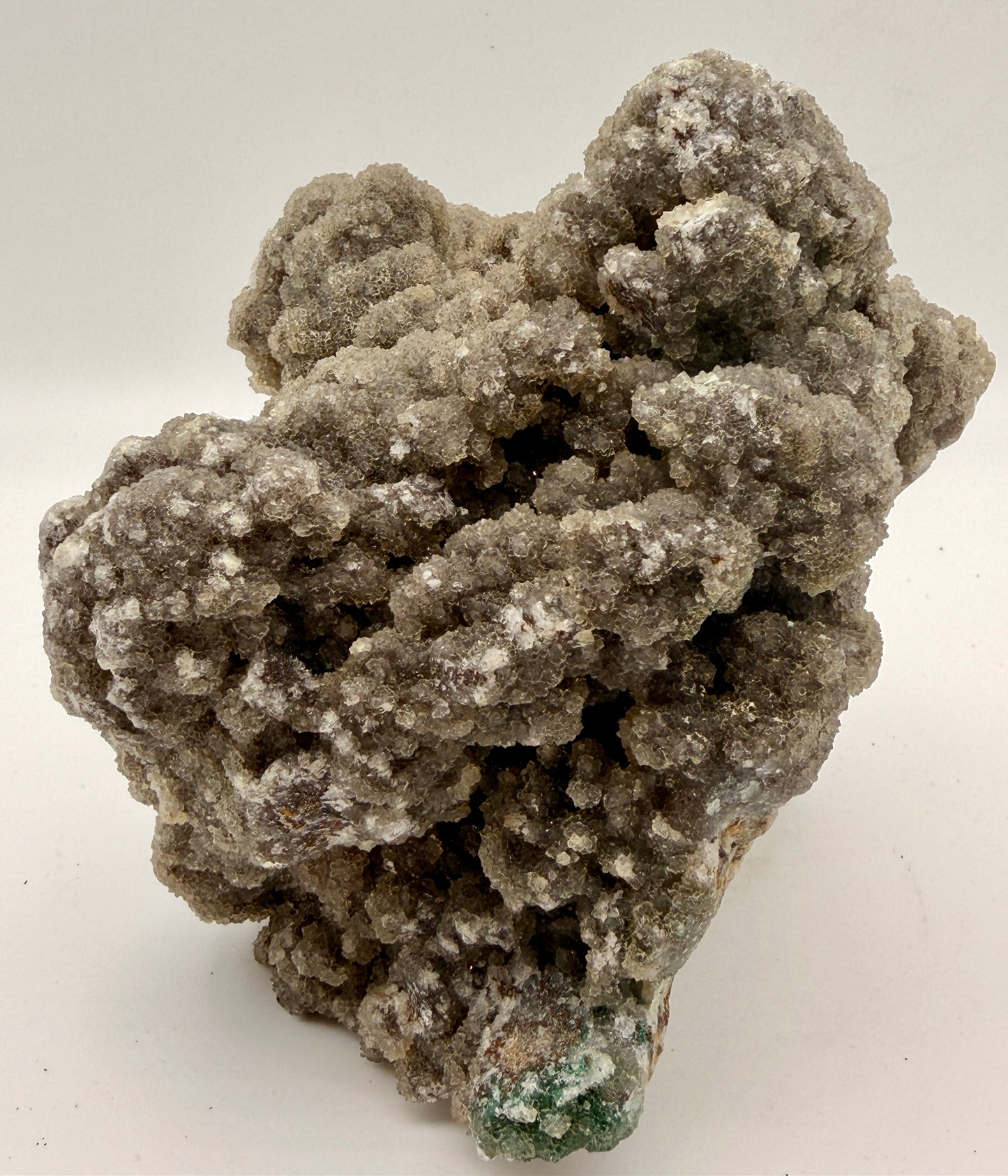 Ibis Jasper Druzy Quartz Skull