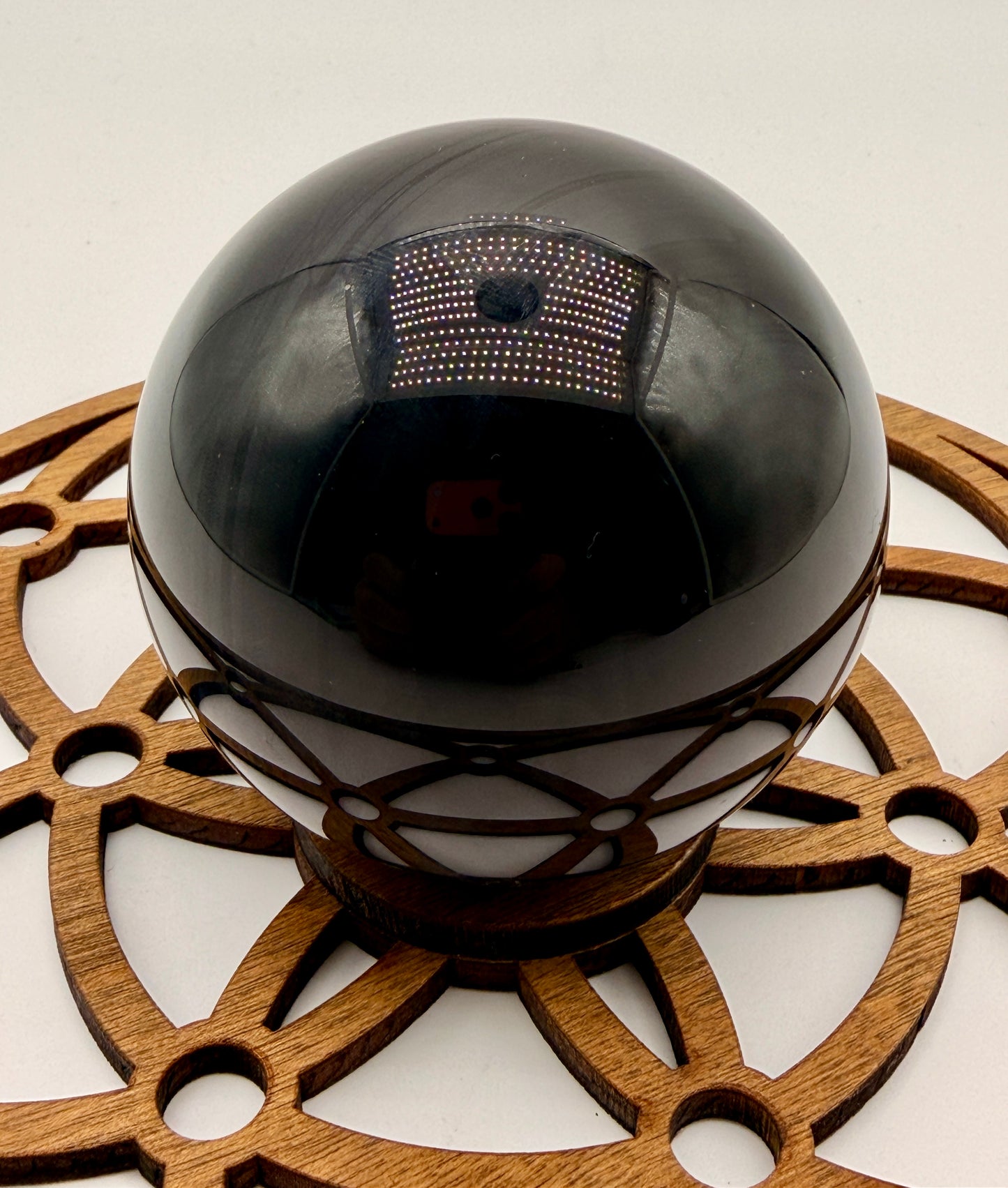 Blue Dragon Eye Obsidian Orbs