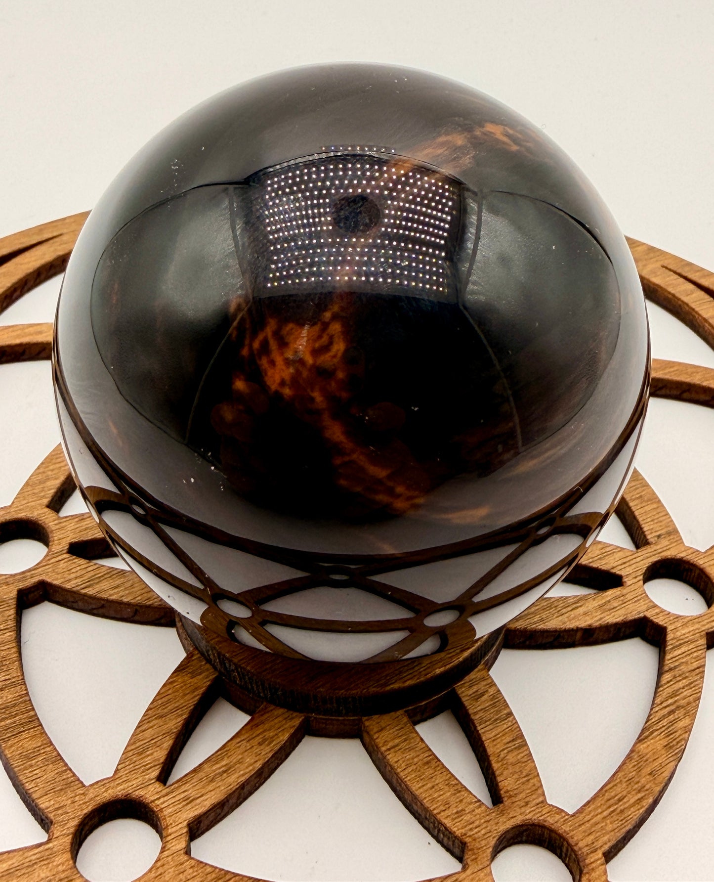 Blue Dragon Eye Obsidian Orbs
