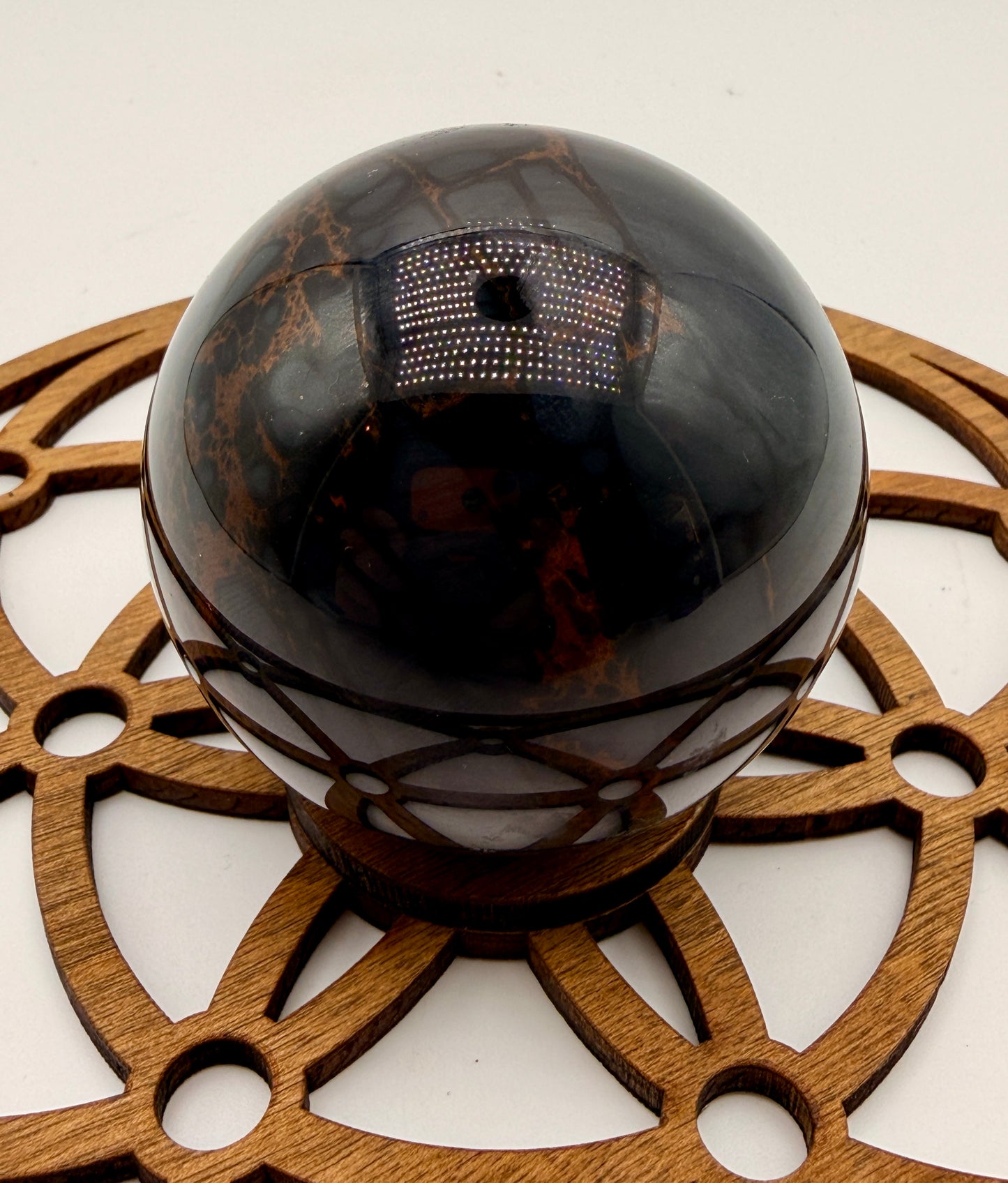 Blue Dragon Eye Obsidian Orbs