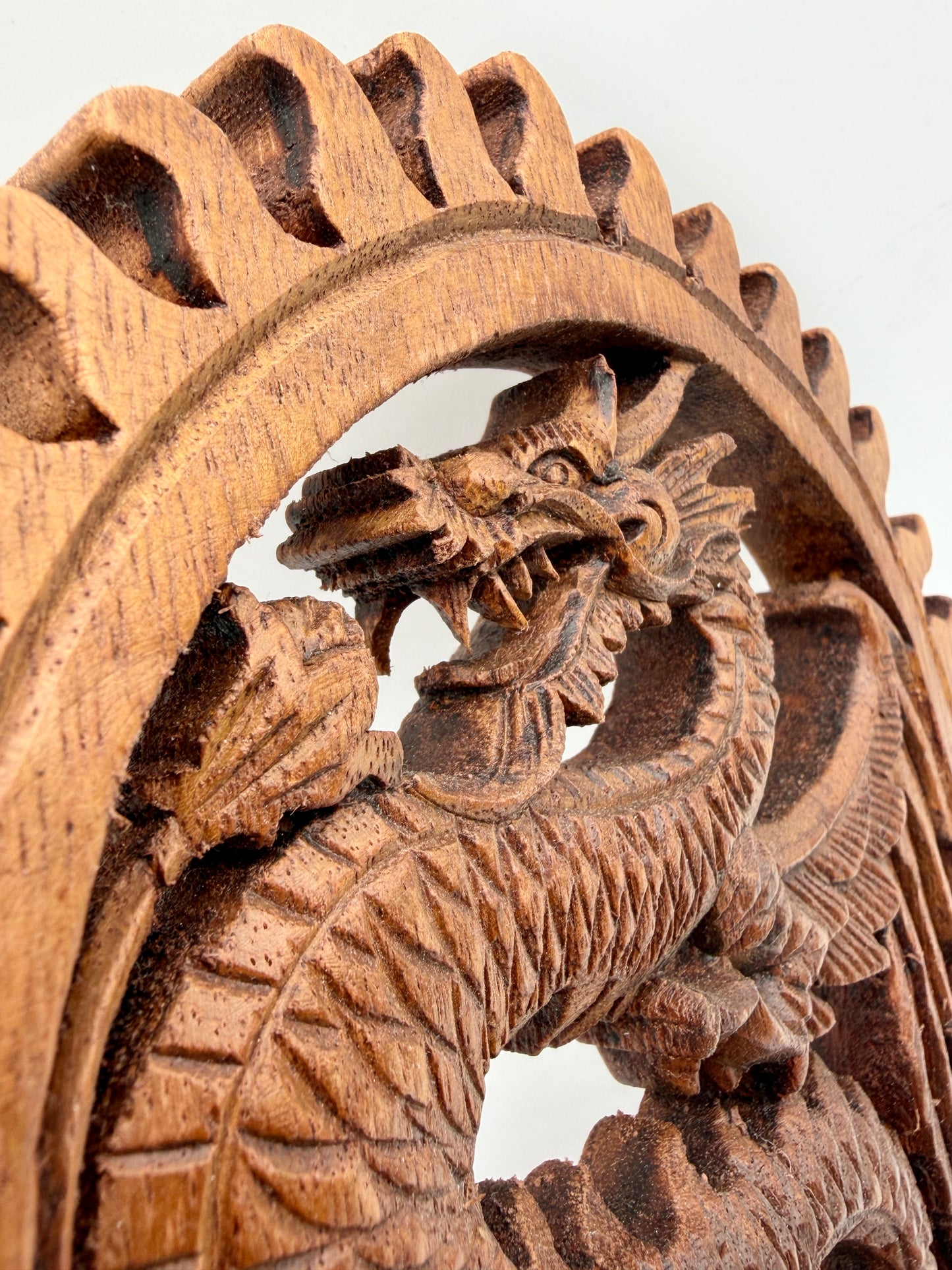 Teak wood Dragons