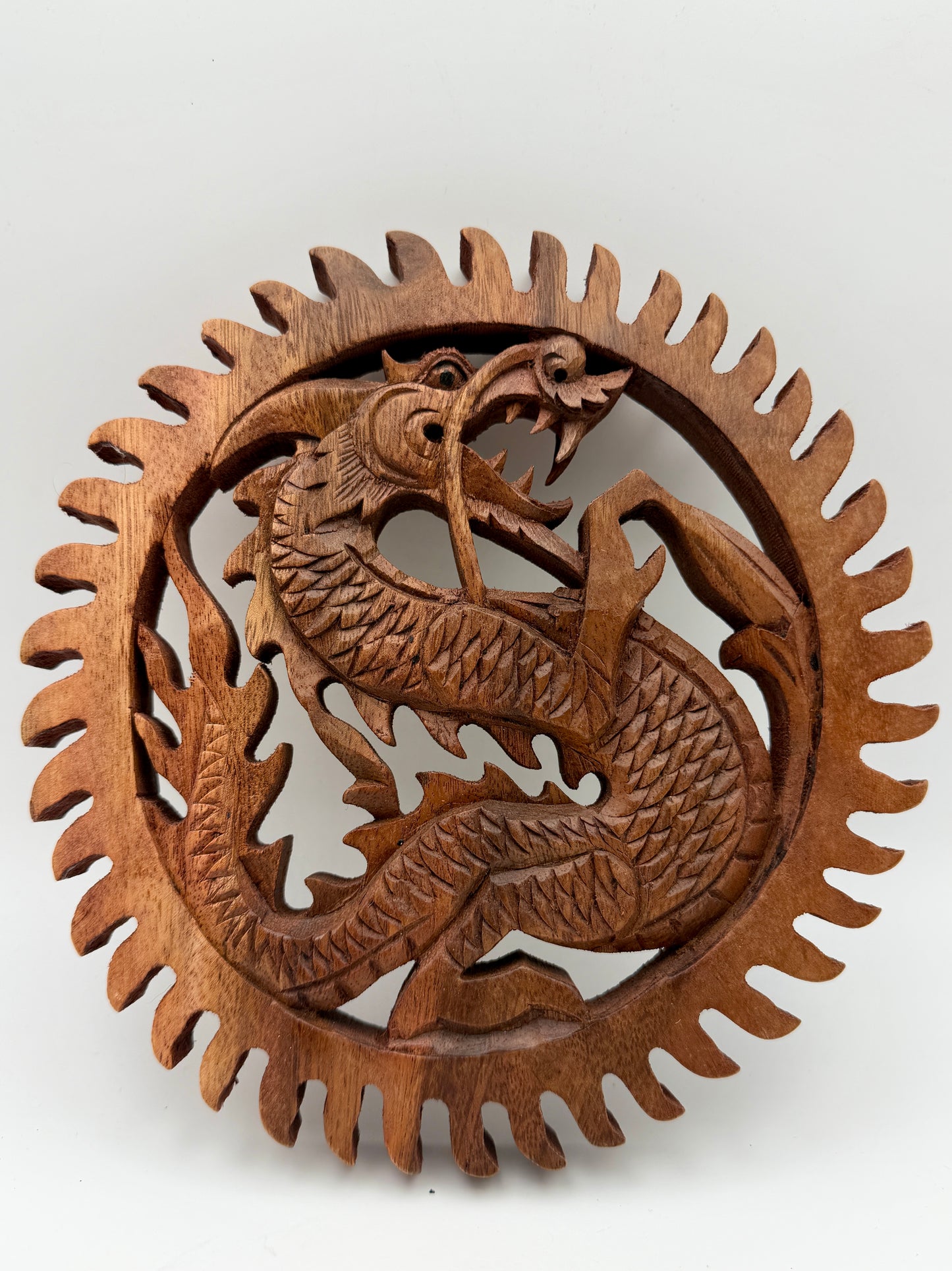 Teak wood Dragons