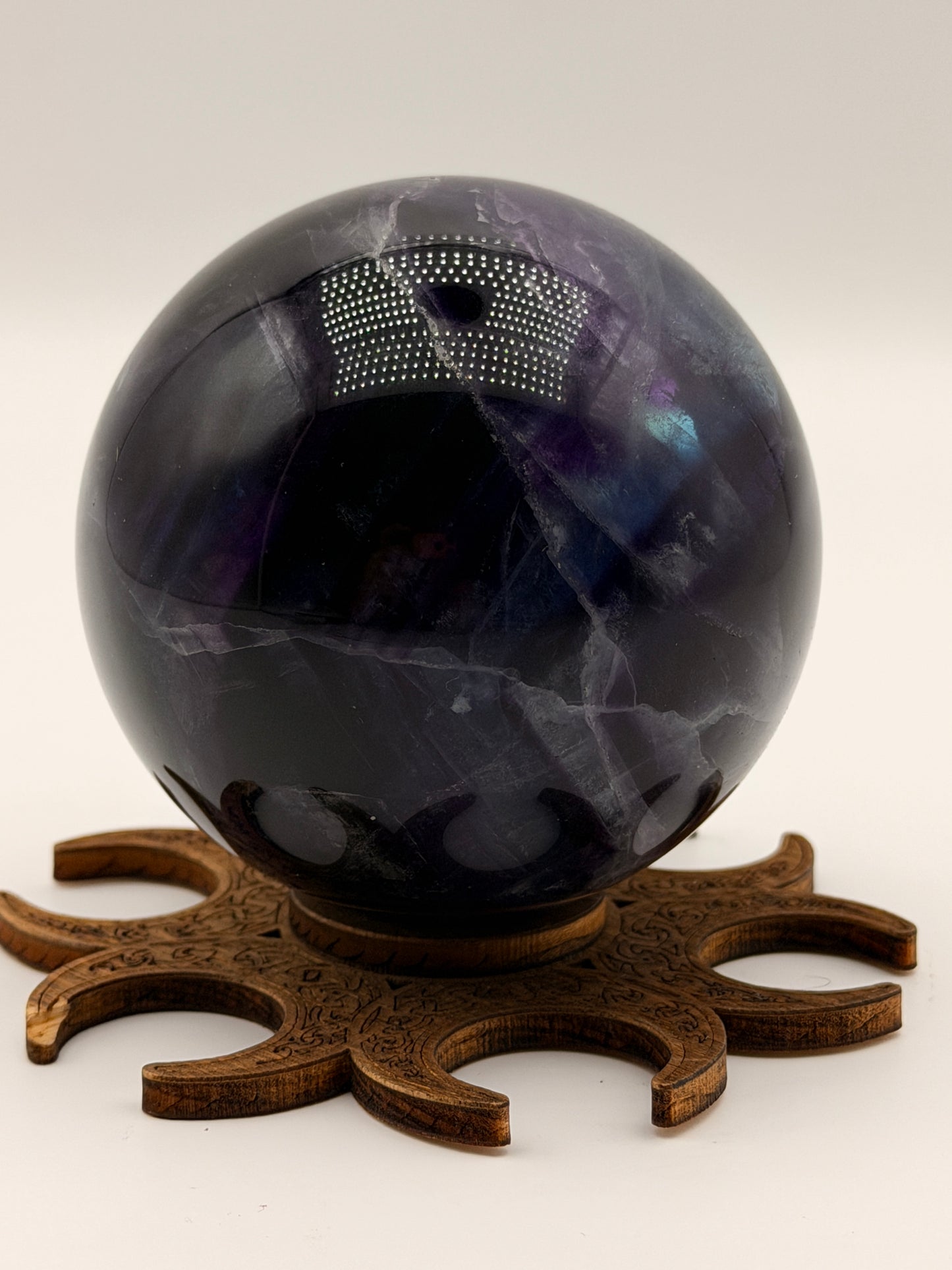 Rainbow Fluorite Orbs