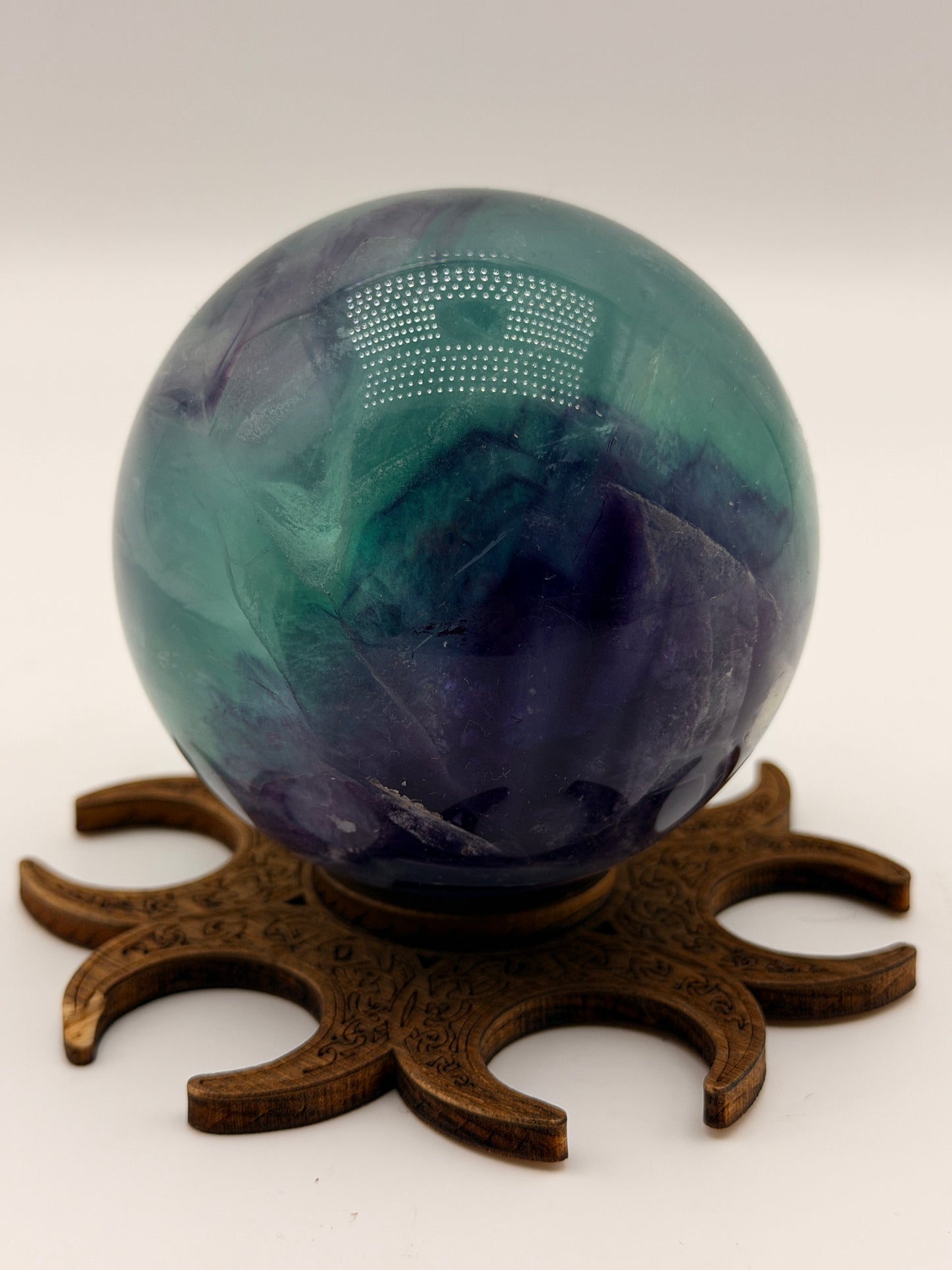 Rainbow Fluorite Orbs