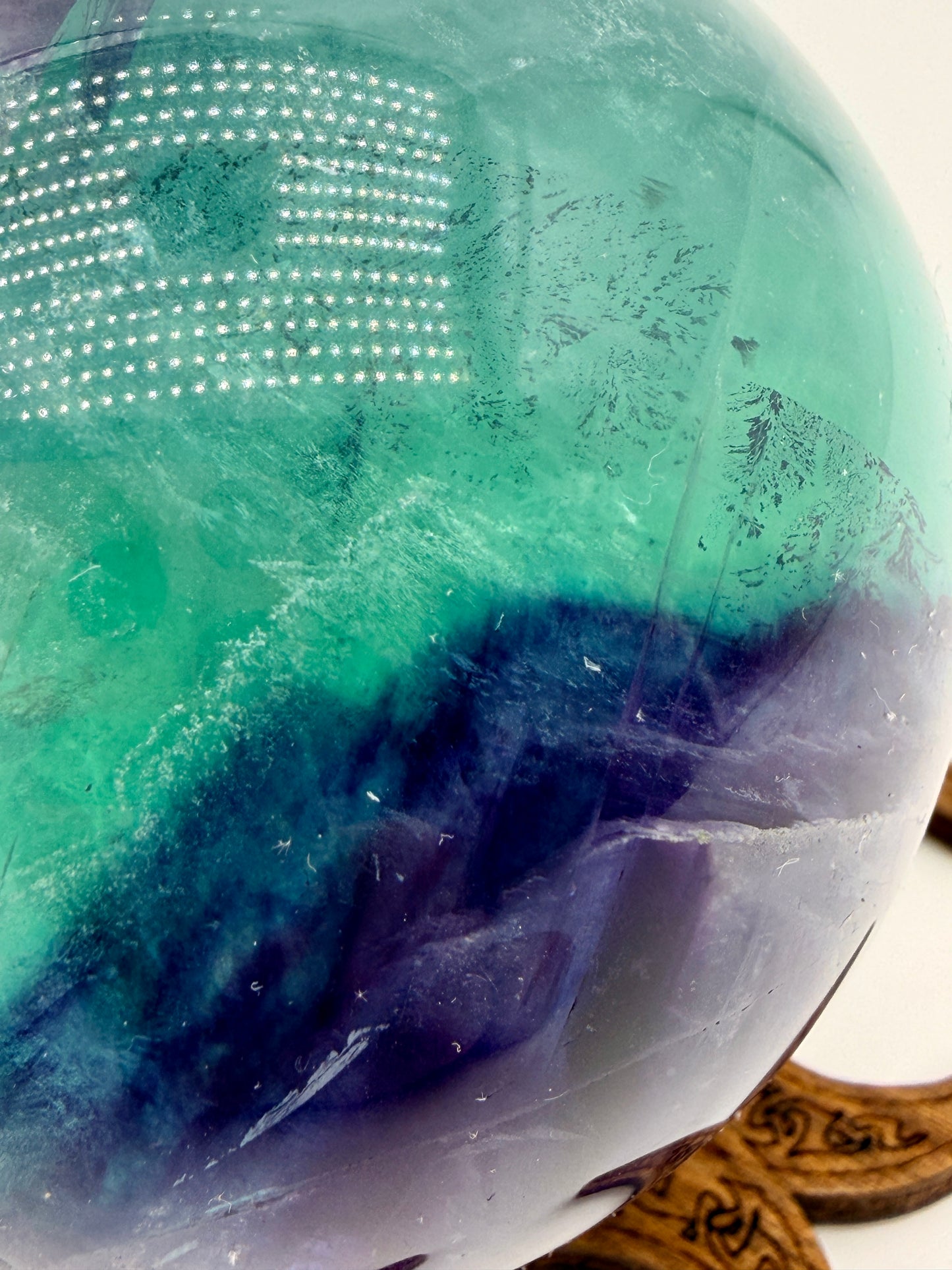 Rainbow Fluorite Orbs