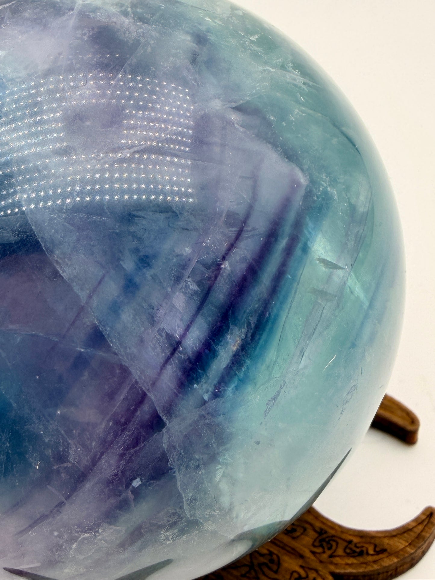 Rainbow Fluorite Orbs