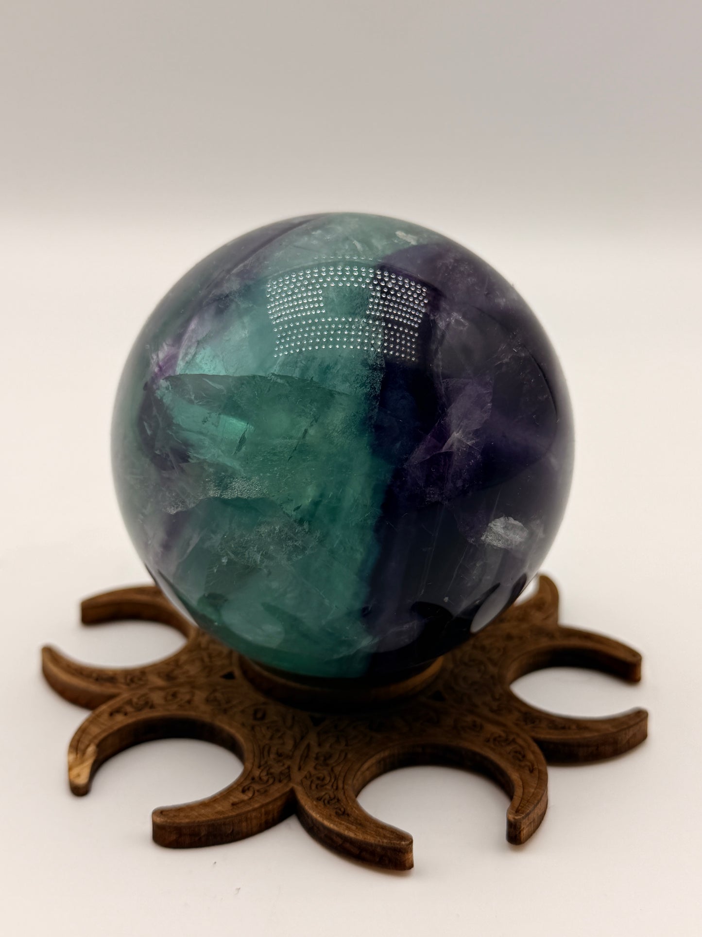 Rainbow Fluorite Orbs